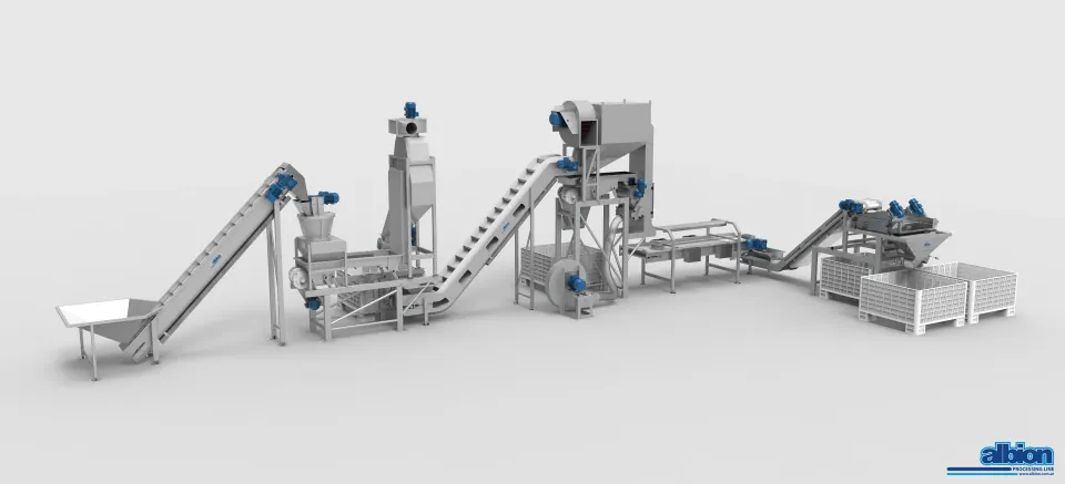AP 300 — Walnut Cracking and Selection Line