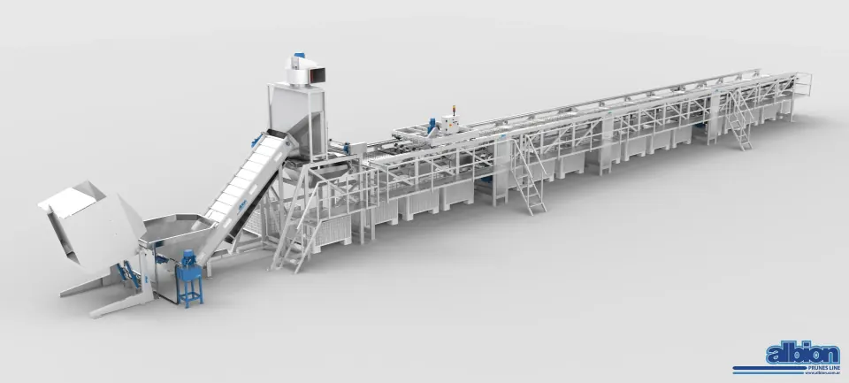 CE-E 1200 — Prune Sizing Line