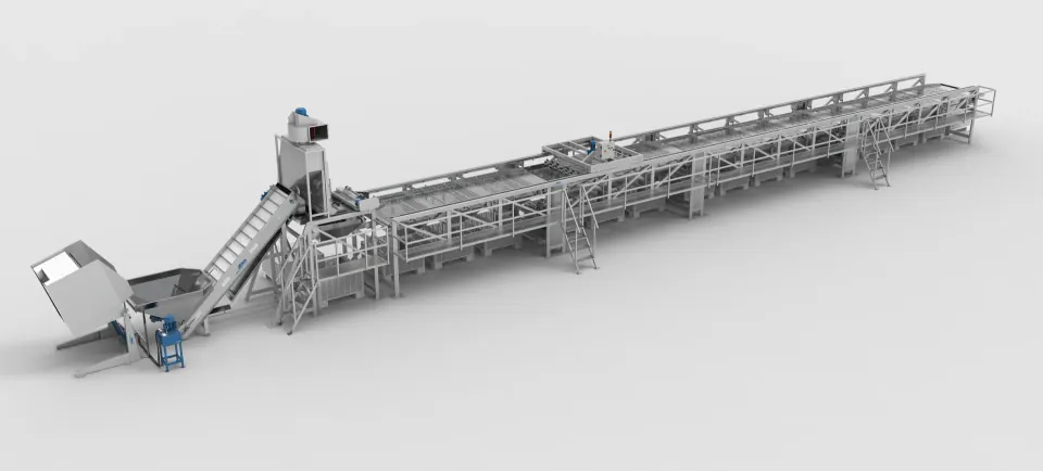 CE-E 1800 — Prune Sizing Line