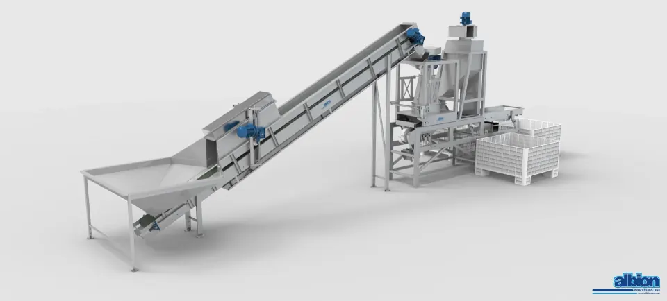 PUA 300 D — Raisin Destemming and Sorting Line