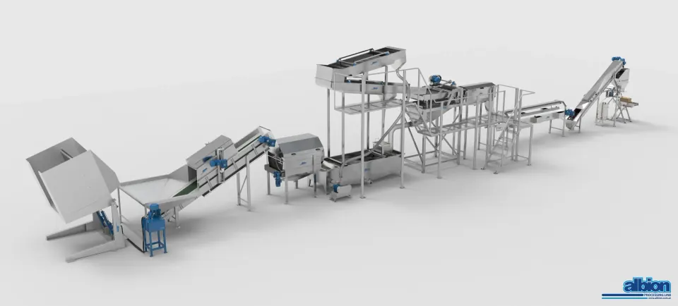 PUB 600 L — Raisin Washing and Finishing Line