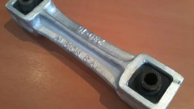 ESTD - Biela de Aluminio c/Bujes Estriados - ALBION
