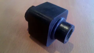 Buje de Goma c/Eje Liso p/Biela de Aluminio - ALBION